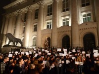 Стотици протестираха срещу съдебното решение за убийството на Кирил Въжаров и Васил Александров