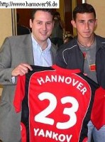 Чавдар Янков получи фланелка с номер 23 в "Хановер 96"