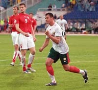 Футбол: Страхотен Чавдар Янков носи победата на националния тим срещу Беларус